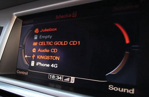 USB/AUX/MP3/iPod Illesztők