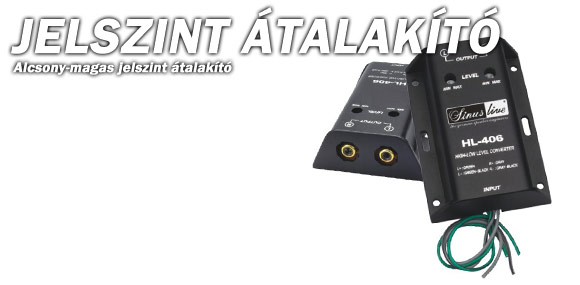 Jelszint átalakítók